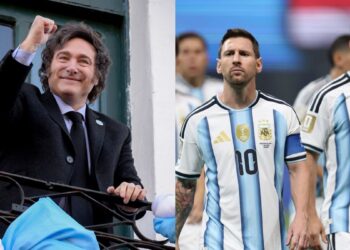 Javier Milei celebró la clasificación de Argentina a semifinales tras el triunfo ante Suiza