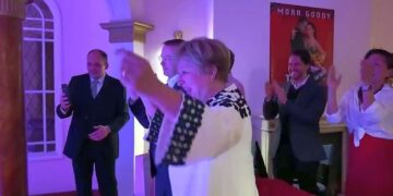 Kristalina Georgieva bailó tango antes de irse de la Argentina