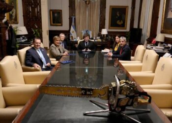 Kristalina Georgieva se entrevistó con Javier Milei en Casa Rosada y ahora participa de la reunión de Gabinete ampliado