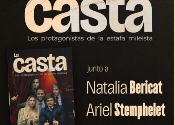 “La casta está gobernando”: Felicitas Bonavitta presenta su libro sobre los protagonistas de la estafa mileísta