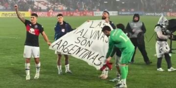 Las posibles sanciones de la Conmebol a las que se enfrenta Tigre por mostrar una bandera de Malvinas