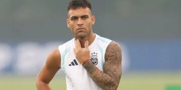 Lautaro Martínez le dio “like” a una publicación que cuestionó a Scaloni
