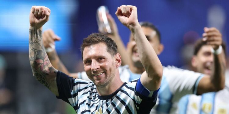 Lionel Messi buscará ampliar sus números ante Inglaterra y acercarse al “récord imposible”