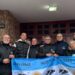 Lionel Scaloni recibió a veteranos de Malvinas y fue homenajeado