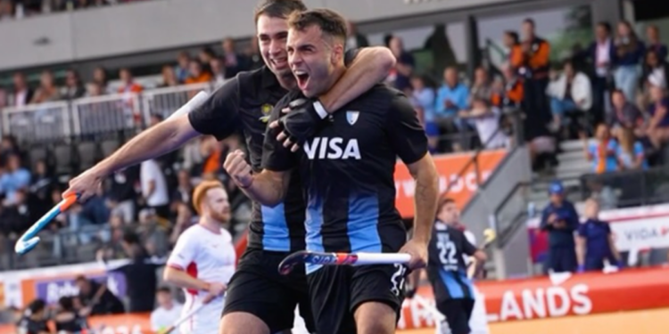 Argentina volvió a ganarle a Inglaterra: los Leones dieron un paso clave en el Mundial de hockey
