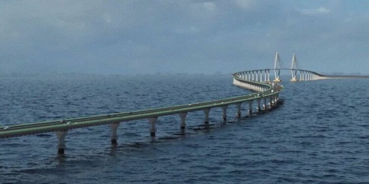 Brasil comenzó con la construcción del puente marítimo más largo de Sudamérica
