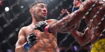 El brutal nocaut de Esteban Ribovics que dejó sin aliento a una leyenda de la UFC