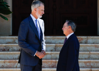 El rey de España recibió al presidente de Ceuta y respaldó el reclamo por mayor seguridad fronteriza