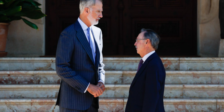 El rey de España recibió al presidente de Ceuta y respaldó el reclamo por mayor seguridad fronteriza