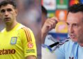 Emiliano “Dibu” Martínez quiere irse del Aston Villa, según confirmó su entrenador