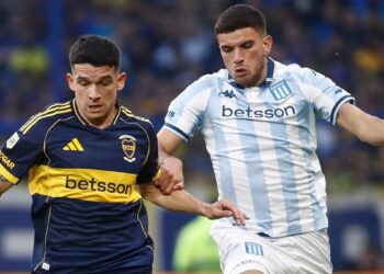 En Avellaneda, Boca igualó las cosas y empata 1-1 con Racing