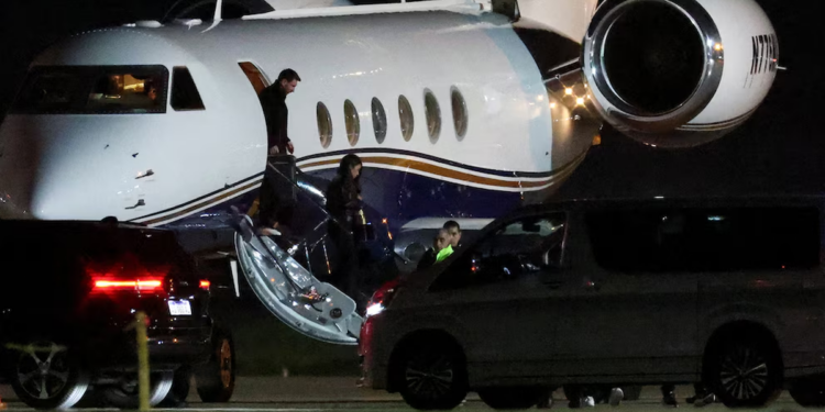 Lionel Messi se encuentra en Rosario y despide a su padre Jorge junto a familiares