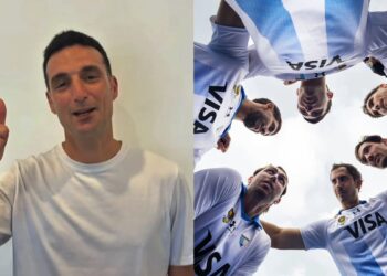 Lionel Scaloni les mandó un mensaje a Las Leonas y Los Leones en la previa del debut en el Mundial de Hockey