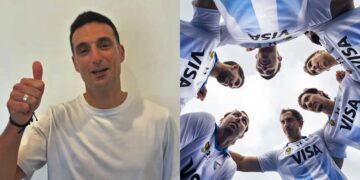 Lionel Scaloni les mandó un mensaje a Las Leonas y Los Leones en la previa del debut en el Mundial de Hockey