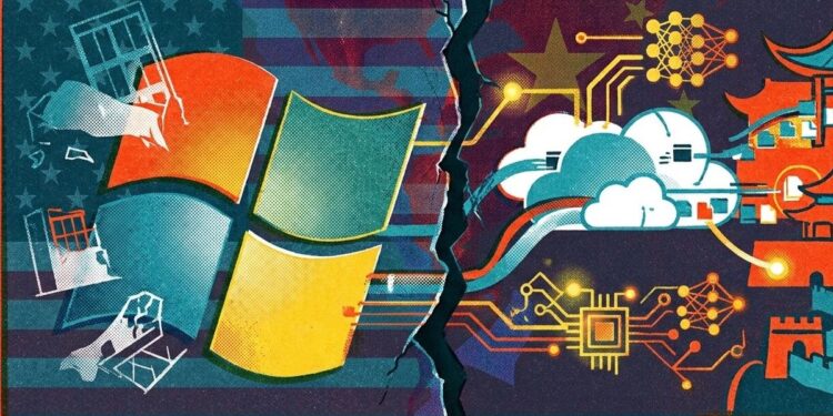 Microsoft se aleja de China por las tensiones con Washington, pero mantiene puentes gracias a la nube y la IA