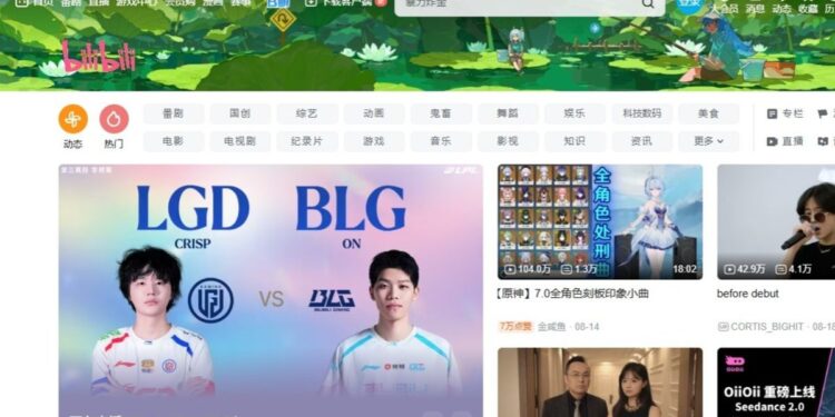 Qué es Bilibili, la plataforma de videos china que busca destronar a YouTube