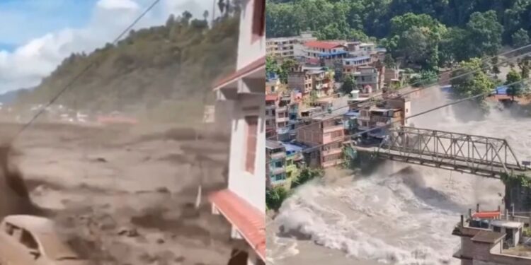 Riada mortal en Nepal: hay casi 100 muertos y más de 700 desaparecidos