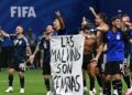 Se cumple un mes desde que la Selección mostró la bandera por Malvinas