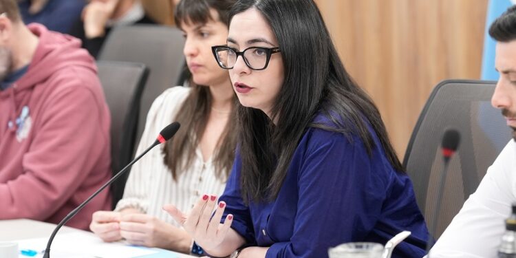 Julieta Campo y Fernanda Díaz llevaron al Congreso las demandas de las juventudes sobre salud mental