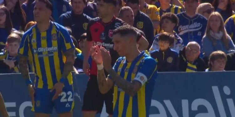 Así fue el homenaje a Lionel Messi durante el clásico rosarino en el Gigante de Arroyito