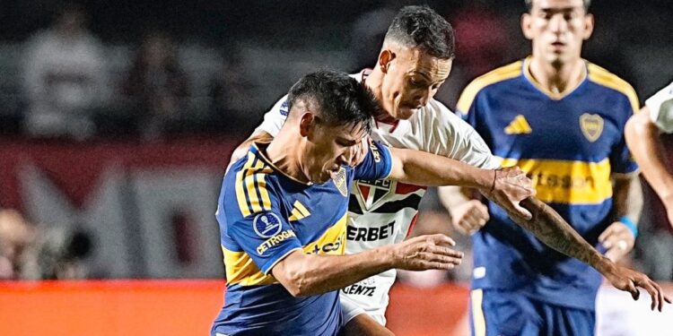 Boca aguantó en Brasil, igualó con San Pablo y es semifinalista de la Copa Sudamericana
