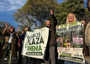 Desoyendo el rechazo social, Macri avanza con la construcción de bares y estacionamientos en plazas