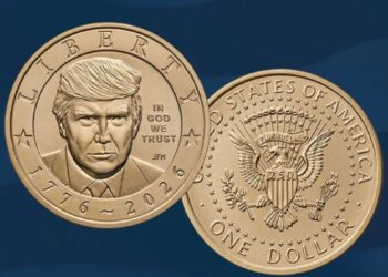 Donald Trump será el primer presidente de EEUU en aparecer en una moneda de u$s 1