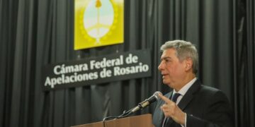 En Rosario, Horacio Rosatti reclamó a la Justicia profundizar la lucha contra el crimen organizado