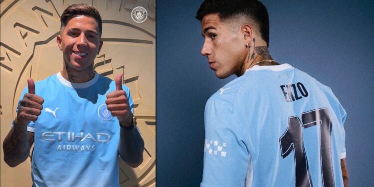 Enzo Fernández explicó por qué eligió su nuevo número en el Manchester City