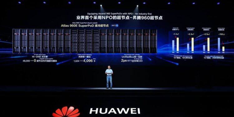 Huawei presenta su plan para competir con Nvidia y acelera la competencia entre China y EEUU por la IA