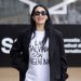 Lali Espósito lució una remera con la leyenda “Las Malvinas son argentinas” en el Festival de San Sebastián