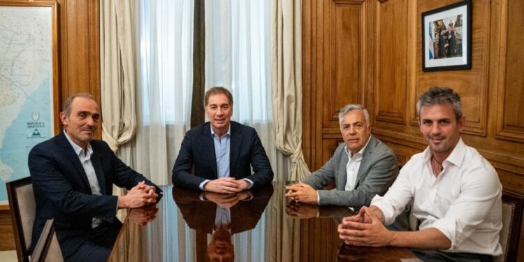 Nueva ronda de reuniones de gobernadores de Diego Santilli, antes del debate del Presupuesto 2027