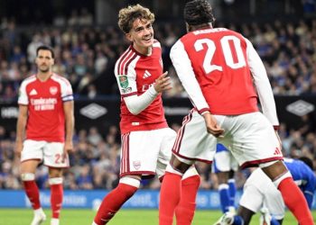 Tiene 16 años, brilló con un doblete y en Arsenal ya lo comparan con Lamine Yamal