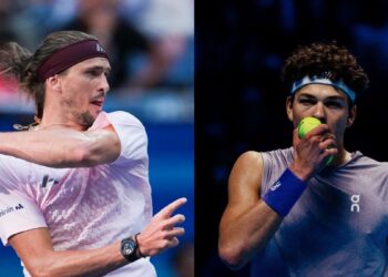 Zverev sacó ventaja y vence por dos sets a Shelton en la final del US Open