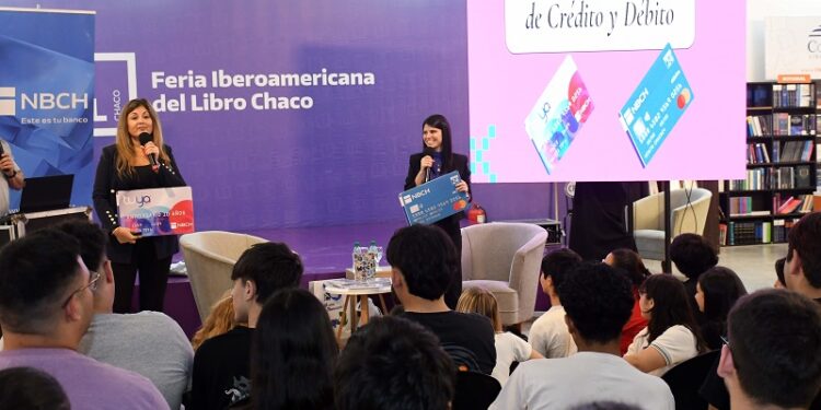 Jóvenes chaqueños participaron de los talleres de Educación Financiera de NBCH en la FIL 2026