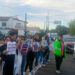 Familiares y vecinos marcharon para reclamar la inocencia de Santino, un joven detenido por supuesto intento de asalto