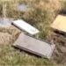 Indignación en Malvinas: la TV chilena mostró que tiraron placas en el cementerio de Darwin