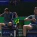 Insólito ataque de furia de Alexander Bublik en el Masters 1000 de Shanghai: rompió una heladera, se cortó y ganó el partido