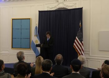 Javier Milei cerró su visita a EEUU con un acto contra el antisemitismo y prometió “tolerancia cero”