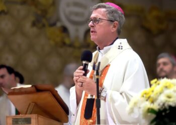 Jorge García Cuerva llamó a la unidad en Luján y pidió terminar con la intolerancia y el odio, a días de la visita del papa León XIV