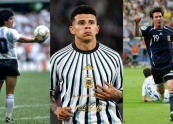 La marca de Lionel Messi y Diego Maradona que rompió Leonel Flores en su debut con la Selección argentina