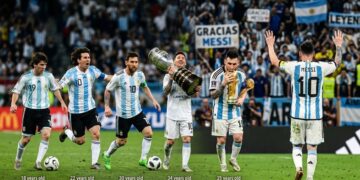 River homenajea a Lionel Messi a horas de la despedida de la Selección Argentina